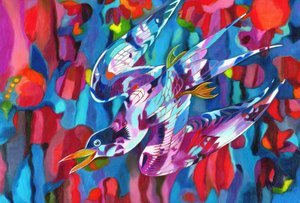 Diving Bird, 2013 by Jane Tattersfield